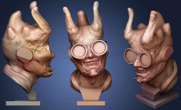 Geek Demon Bust